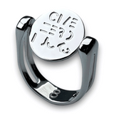 GIVE ZERO FUCKS Spinner Ring